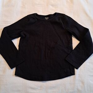 Gymboree girls size 10 black long sleeved shirt